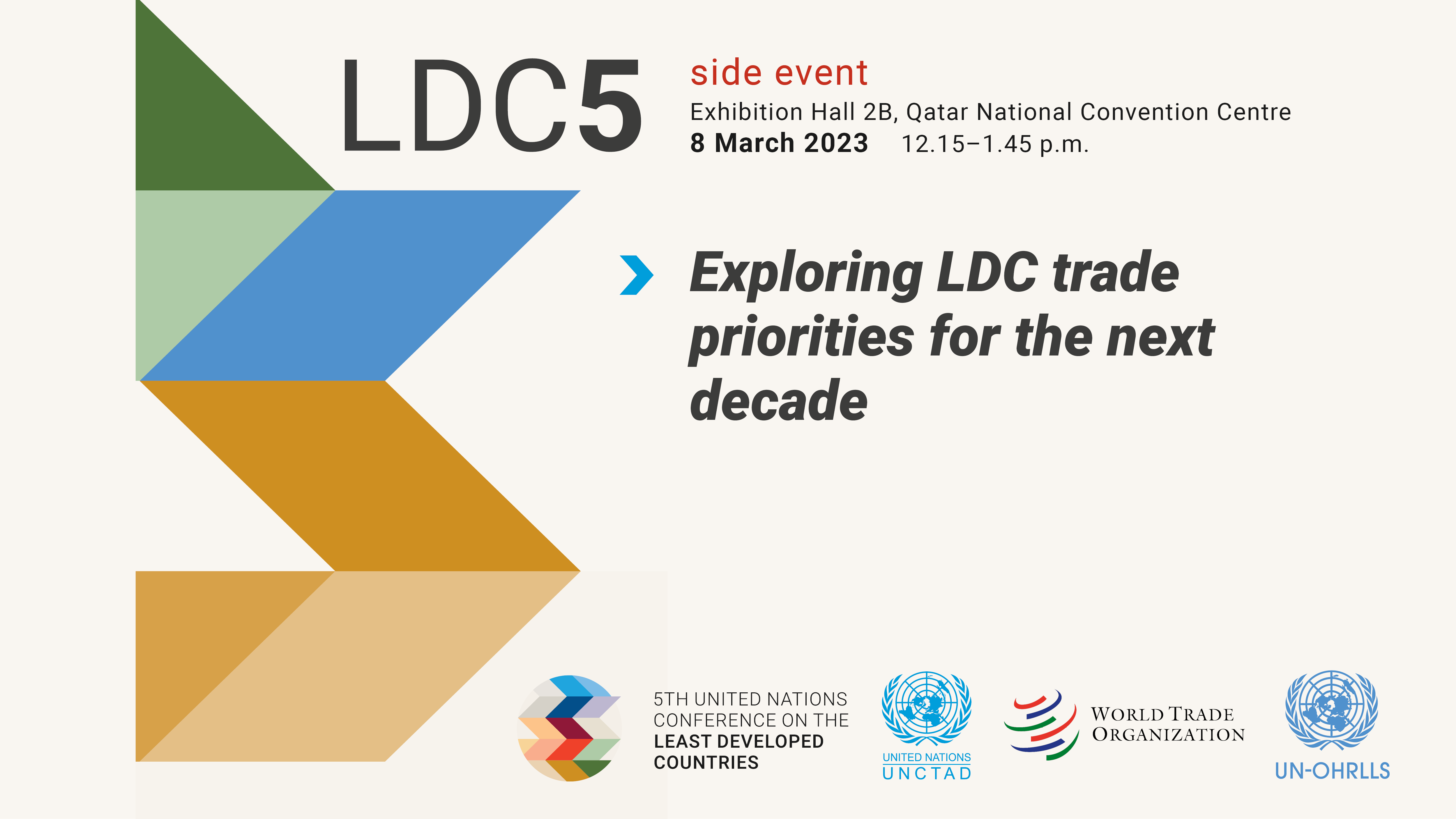 LDC5 side event Exploring LDC trade priorities for the next decade